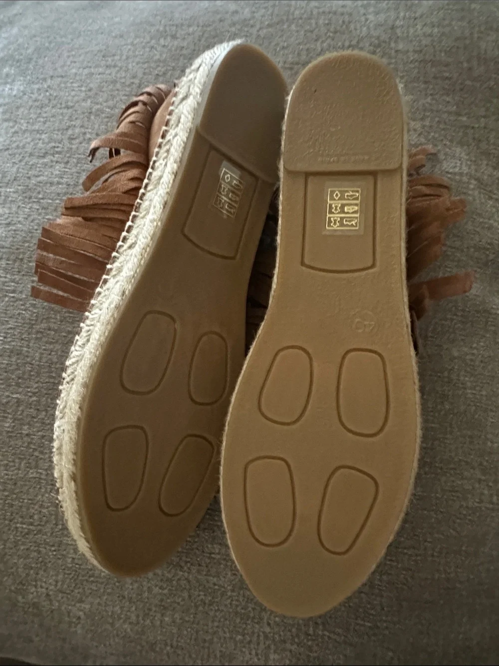 NWOT Free People Faraway Fringe Espadrille